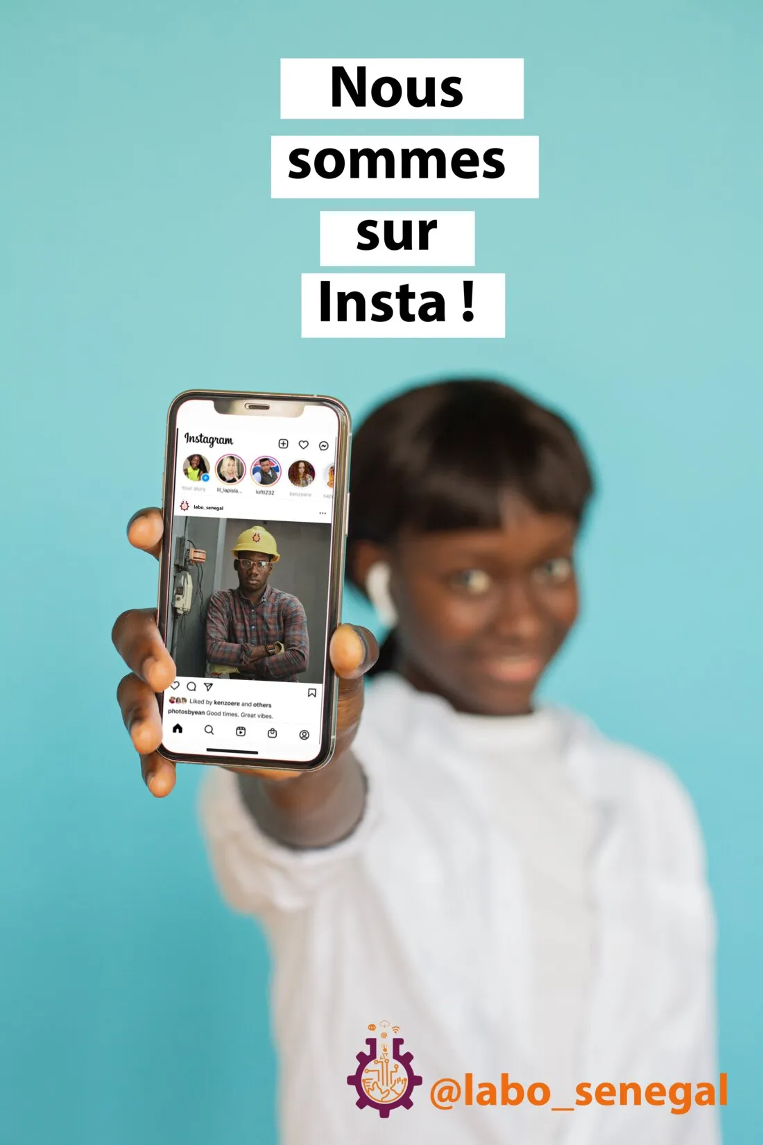 Nous sommes sur Instagram : @labo_senegal